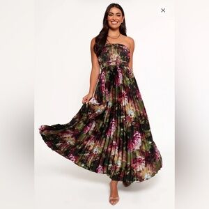 Petal & Pup Angelique strapless maxi dress
